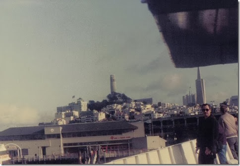 Coit Tower in San Francisco, California on March 16, 1992