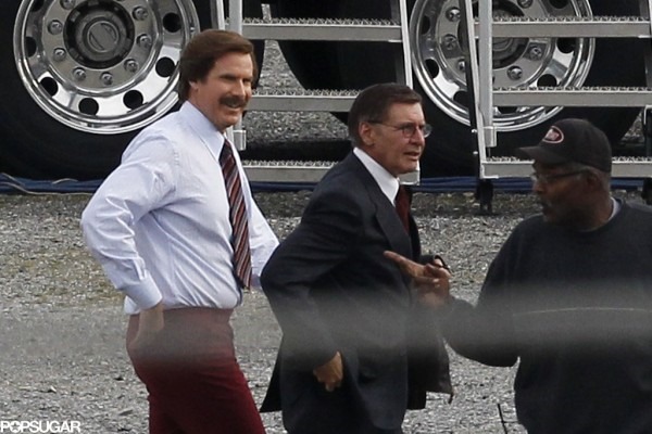 Harrison Ford Photos from The Set of Anchorman 2 01