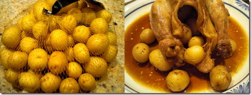 stewed gae hen with potato stewed gae hen with potato