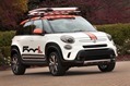 â€śThe Fiat 500L Adventurer illustrates the versatility of the new five-seater, with modifications that transform the vehicle and equip it with a tough, rugged appearance. It is one of 20 Mopar-modified vehicles that are headed to the 2013 SEMA show in Las Vegas in November.â€ť