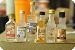 mini bottles
