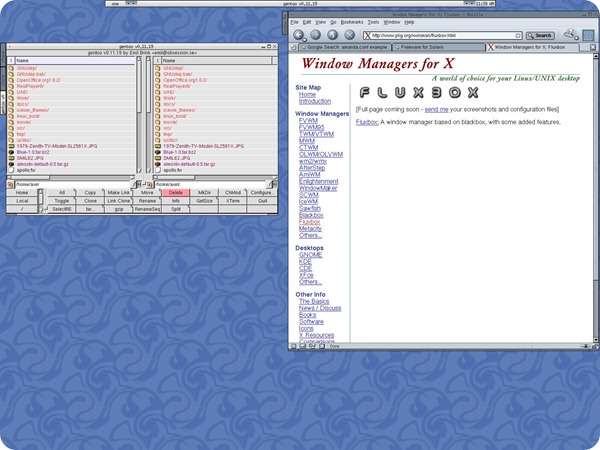 gentoo file manager fluxbox gentoo file manager fluxbox