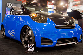 The Cartel Scion iQ Pit Boss was in Scion's booth
