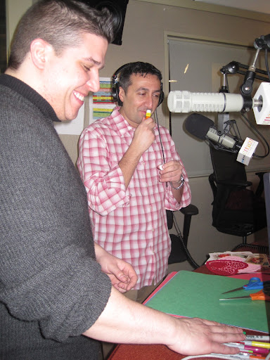 Lino! Inappropriate use of the glue stick.