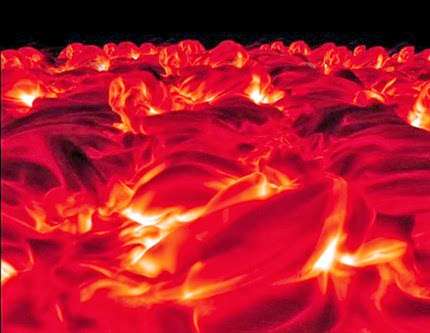 Nasa divulga fotos de detalhes do Sol Nasa divulga fotos de detalhes do Sol