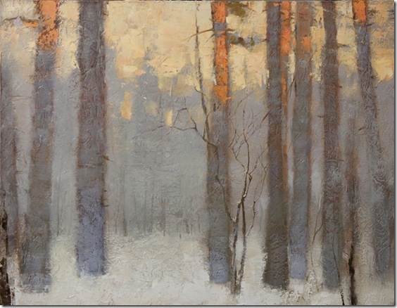 puesta de sol en invierno-Alexander-Zavarin-ENKAUSTIKOS puesta de sol en invierno-Alexander-Zavarin-ENKAUSTIKOS
