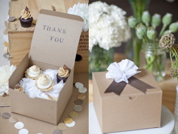Thank You Cupcakes and Box