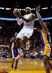 LeBron Sets NBA Record of 6 Games with 30+ Points & 60+% FG lebron james nba 130210 mia vs lal 13 LeBron Sets NBA Record of 6 Games with 30+ Points & 60+% FG