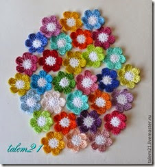 simply crocheted flowers