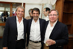 Juan Carlos Sorhobigarat, Martin Laventure y John Leaman