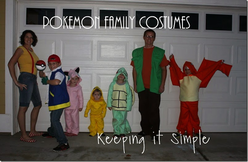 pokemon family costumes