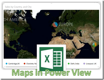 Creating Maps in Excel 2013 using Power View Creating Maps in Excel 2013 using Power View