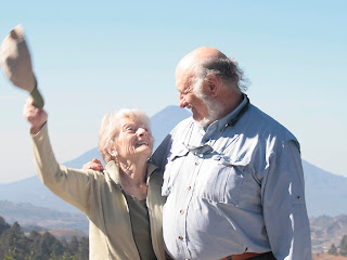 Caroline and Marty at view point. Photos by TOM HART