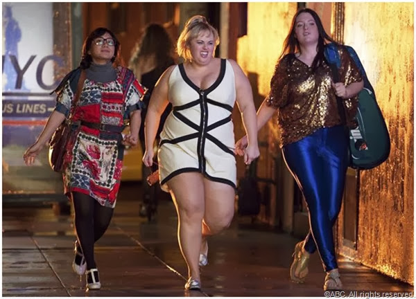 (L to R) Liza Lapira, Rebel Wilson and Lauren Ash in SUPER FUN NIGHT.