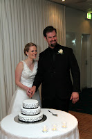 Cutting the cake