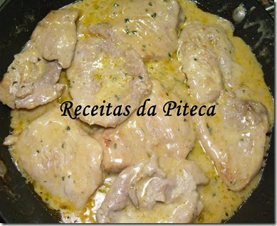 febras com molho de iogurte e salva febras com molho de iogurte e salva