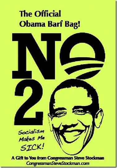 Official Obama Barf Bag Official Obama Barf Bag