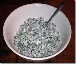 Manicotti with Freeze Dried Sausage & Spinach