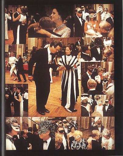 A collage of photos from Truman Capote's legendary Black and White Ball, held in the Plaza Hotel's ballroom in the fall of 1967. I think I just found inspiration for my apartment's first soiree once it's complete.