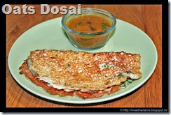 Oats Dosai Oats Dosai