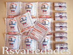 1- Sachê de chá
    : R$2,00 unid (min.30 unids).
    : Cento= R$180,00.
    : Sabores camomila, erva-cidreira ou chá preto.
    : Pode-se optar na escolha de mais de um sabor (min. 20 unids por sabor).
    : Personalização feita através de etiqueta personalizada e não por impressão na embalagem. O sachê já vem com o saquinho dentro.
    : Criamos uma etiqueta personalizada que colamos por cima de um sachê comum que encontramos no supermercado do tipo que já vem lacradinho na lateral. 
    : Assim o conteúdo fica preservado.  
    
    2- Balinha
    : R$1,20 unid (min. 40 unids).
     : Cento: R$110,00.
    : Pedidos em múltiplos de 20 (40, 60, 80, 100, etc.).
    : Utilizamos a balinha Mini-mentos 5 unids.