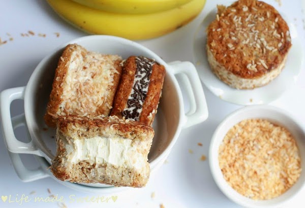 Toasted Coconut Banana Bread Ice Cream Sandwiches 3 - Life Made Sweeter.jpg