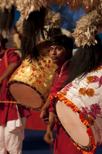 A West Bengali style dancer.