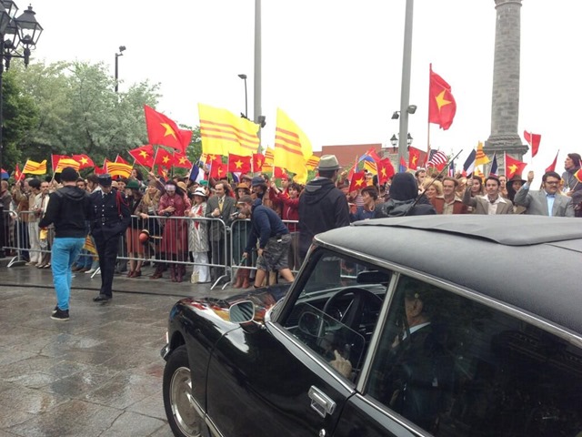 A Vietnam War Protest Breaks Out on X-Men Days of Future Past Set