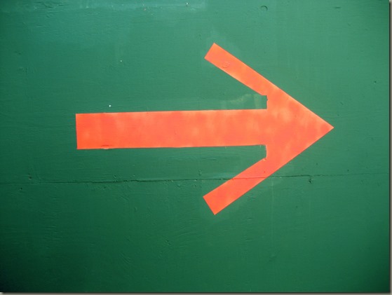 Orange Arrow