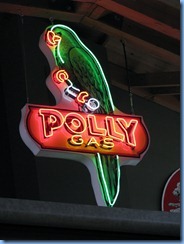 0950 Alberta Calgary - Heritage Park Historical Village - Gasoline Alley Museum - vintage neon Polly Gas sign