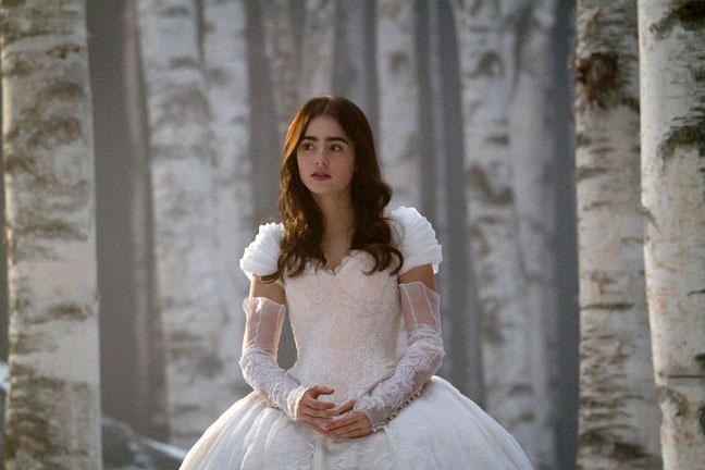 Lily Collins, "Snow White," September 13, 2011