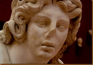 Ephesus museum, warrior face