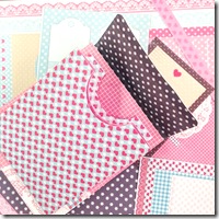 Papeles scrapbooking Desde el corazón