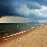 "A Pier the Storm" - copyright Katelynn Bek