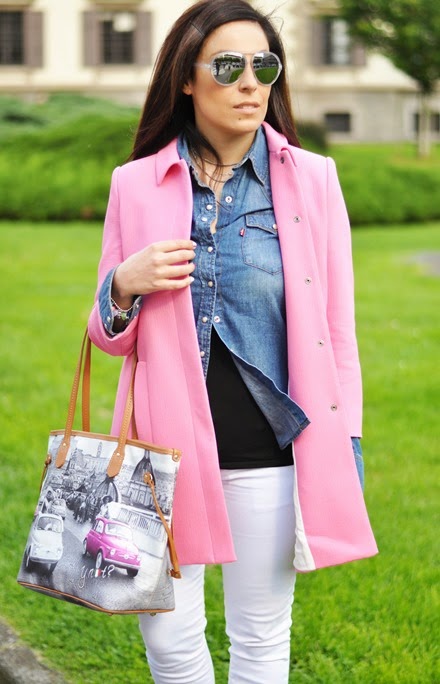 pink-coat-outfit-fashion-blogger-tendenze-2014 pink-coat-outfit-fashion-blogger-tendenze-2014