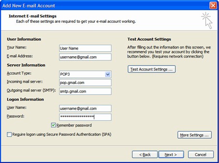 configure-Microsoft-outlook-2007-for-Gmail-account