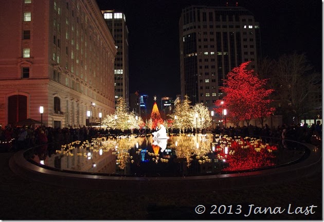 Christmas Lights on Temple Square in Salt Lake City Christmas Lights on Temple Square in Salt Lake City