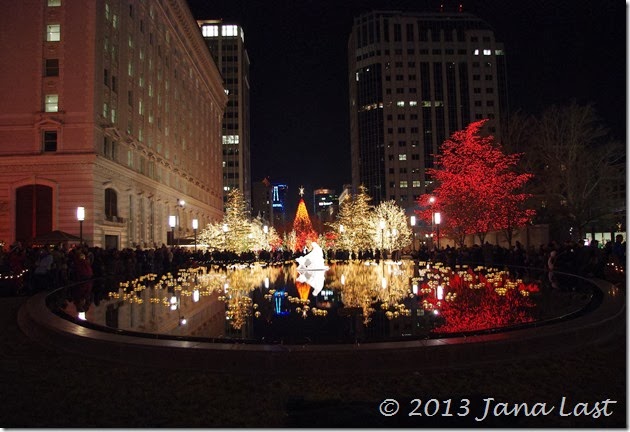 Christmas Lights on Temple Square in Salt Lake City