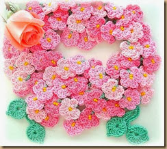 crochet flower seven