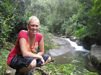 Intrepeid jungle explorer hails after her near death experience (that cliff was huge man, HUGE!!!).