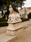 Esculturas dos Jardins do Palácio de Queluz - 04/01/09