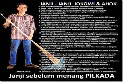 jokowi janji