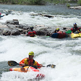 Competitors feel out Brennan's Wave the day before the Championship. Missoula, Mont., June 26th, 2012
