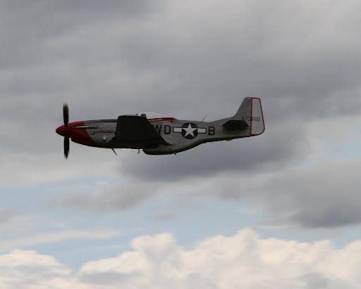 P51 with Rolls Royce engine at