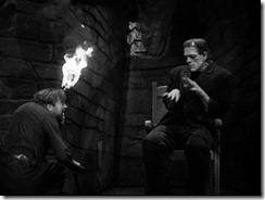 Frankenstein Afraid of Fire