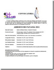 Abierto de Panama 2011 a