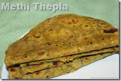 Methi Thepla Methi Thepla