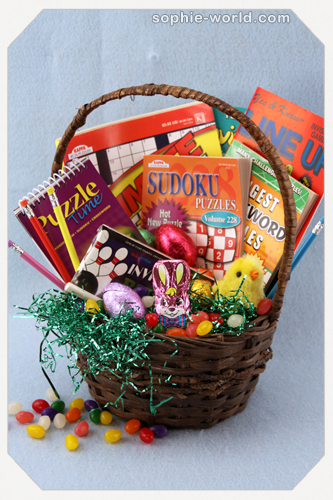Puzzle basket