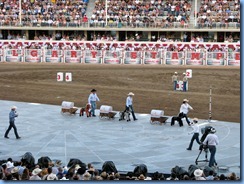 9558 Alberta Calgary Stampede 100th Anniversary - GMC Rangeland Derby & Grandstand Show - intermission kids 'Chuckwagon Race' 9558 Alberta Calgary Stampede 100th Anniversary - GMC Rangeland Derby & Grandstand Show - intermission kids 'Chuckwagon Race'