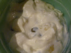 Mayo with diced lemon and capers.